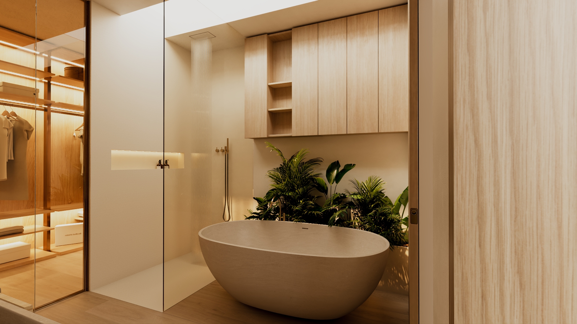 Wellness bathroom